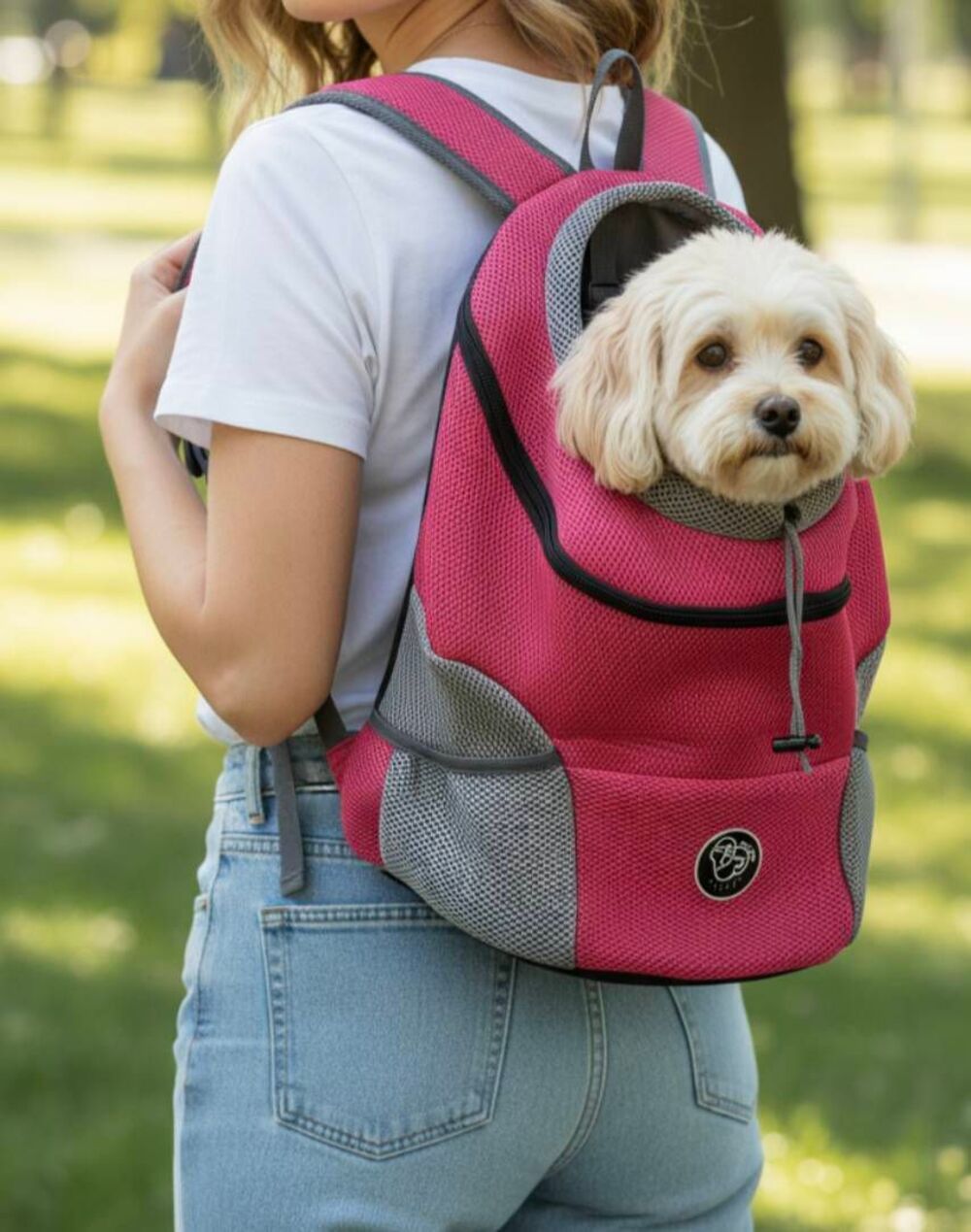 NWOT PETFY Backpack Pet Carrier 16.5' X 15'